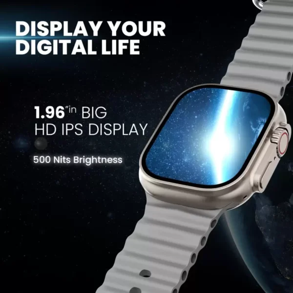 PunnkFunnk T800 ultra Series 8 smart watch with AI assistant, bluetooth calling and fitness Smartwatch - Image 2